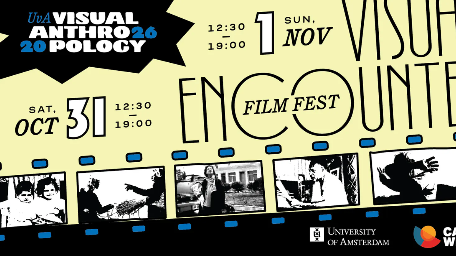 Visual Encounters Film Fest — Ventilator Cinema – OT301, Amsterdam