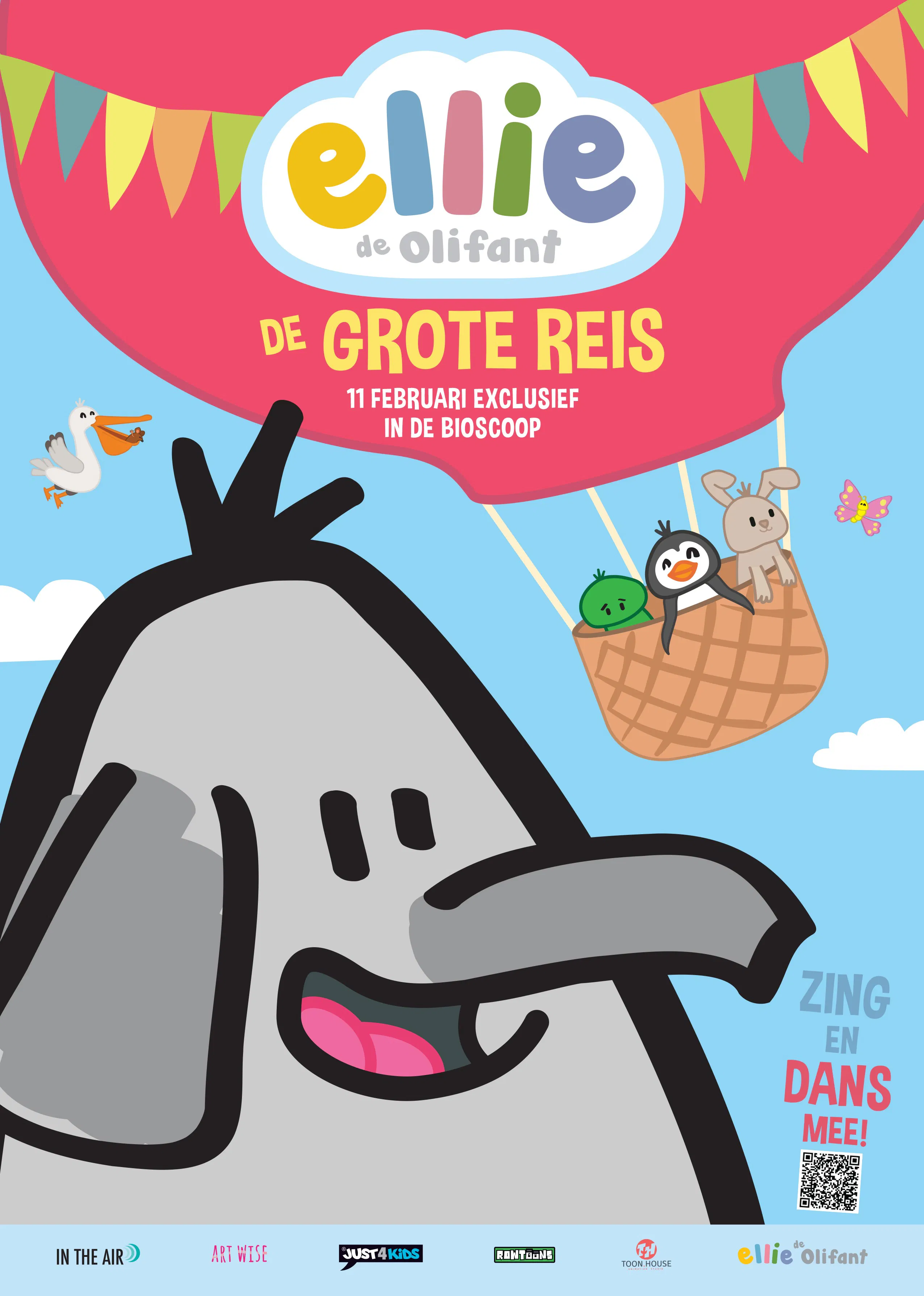 Ellie de olifant: De grote reis