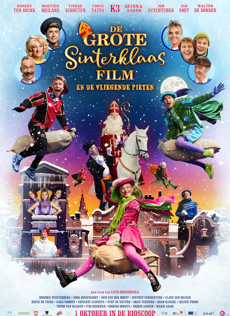 De grote Sinterklaasfilm en de vliegende pieten — Cinema Amstelveen, Amsterdam