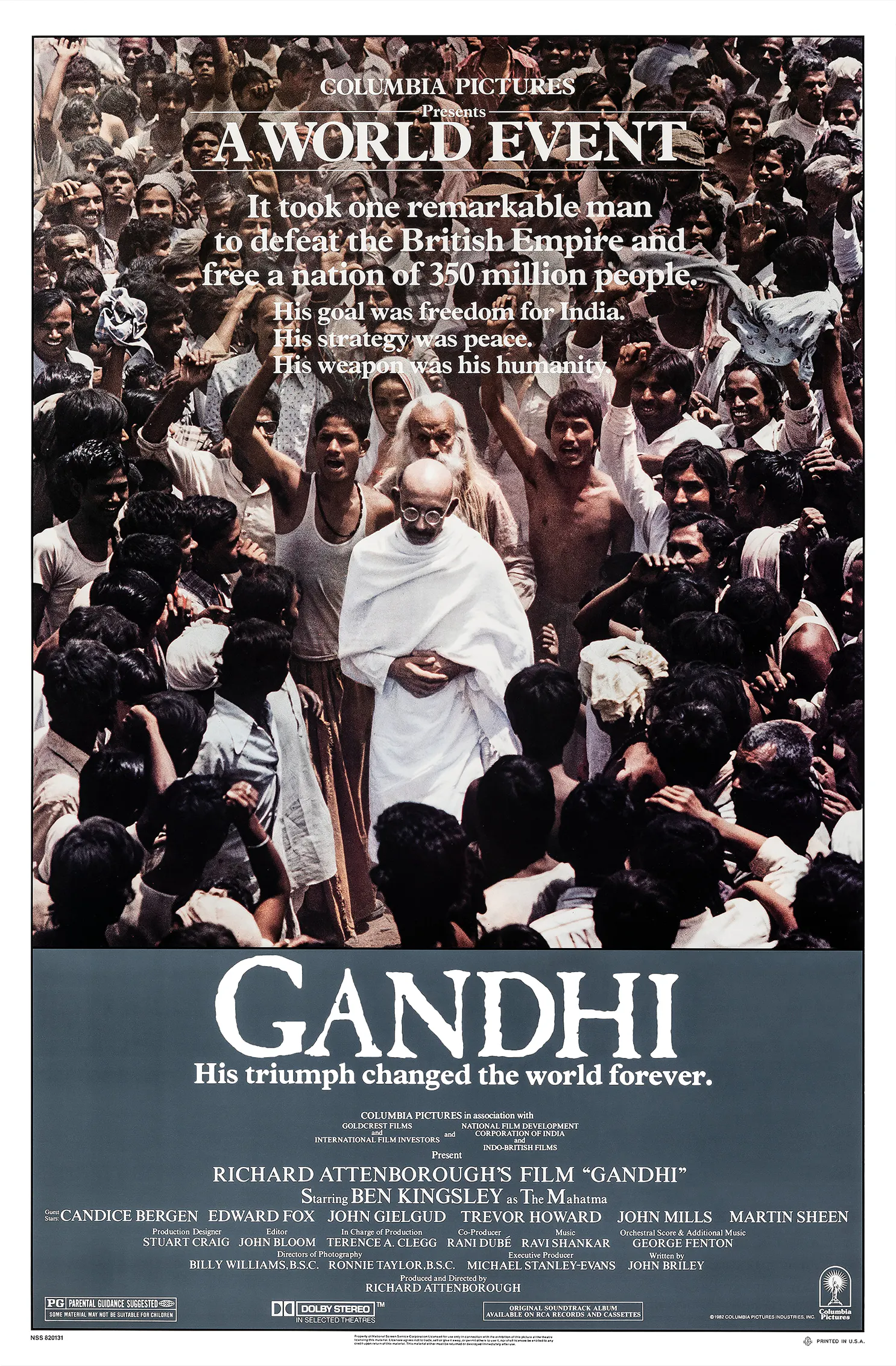 Gandhi — Filmhallen, Amsterdam