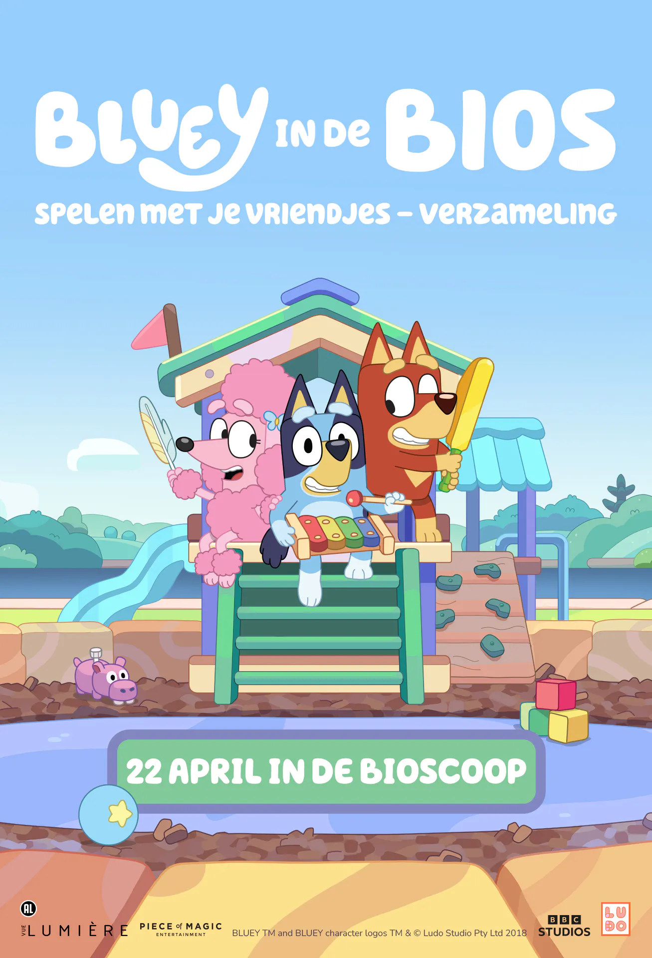 Bluey in de bios: Spelen met je vriendjes