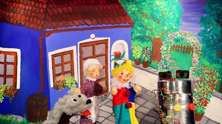 Kasperl und die klappernde Mülltonne