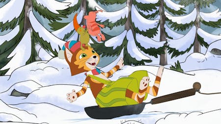 Winterabenteuer mit Pettersson und Findus