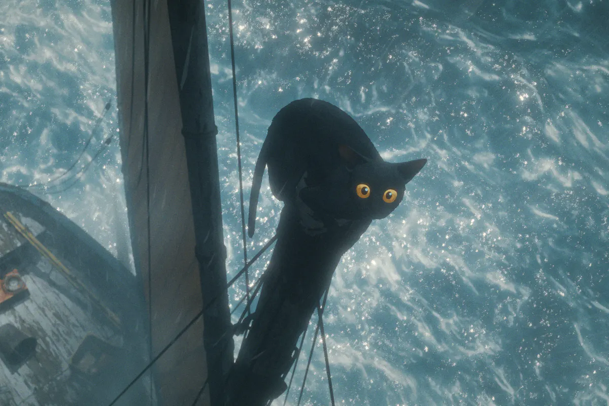 Flow - Wie die Katze ihre Angst vor dem Wasser verlor