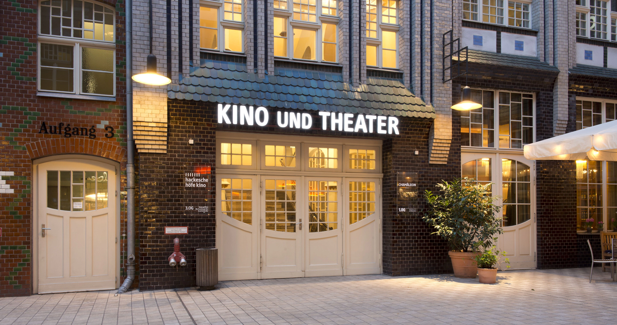 Hackesche Höfe Kino Rosenthaler Straße Berlin